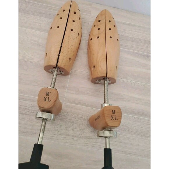 FootFitter Professional Shoe Stretcher Pair Mens M/Xl Plugs For Holes Not Includ - Picture 12 of 13